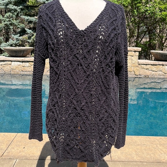 Free People Cross My Heart Sweater - Picture 2 of 11